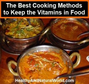 best cooking methods to keep the vitamins