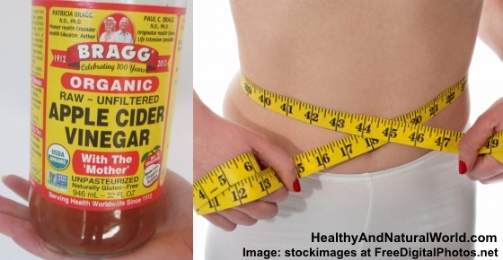 Natural Weight Loss With Apple Cider Vinegar