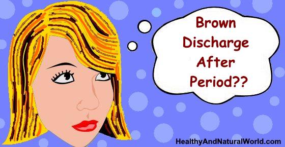 Brown Discharge After Period: What Does It Mean?