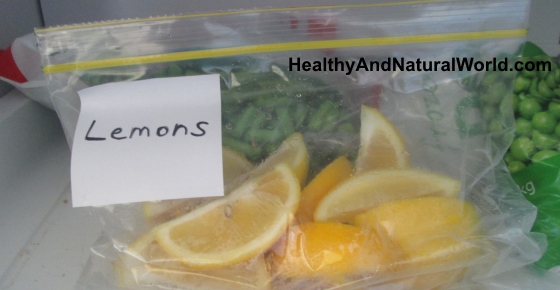 How & Why You Need to Freeze Lemons