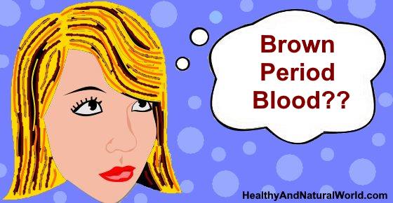 Brown Period Blood - What Does It Mean?