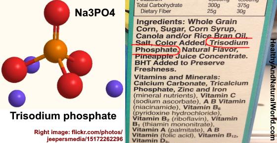 Trisodium phosphate (TSP) in Cereal or In Food: Is it Really Safe?