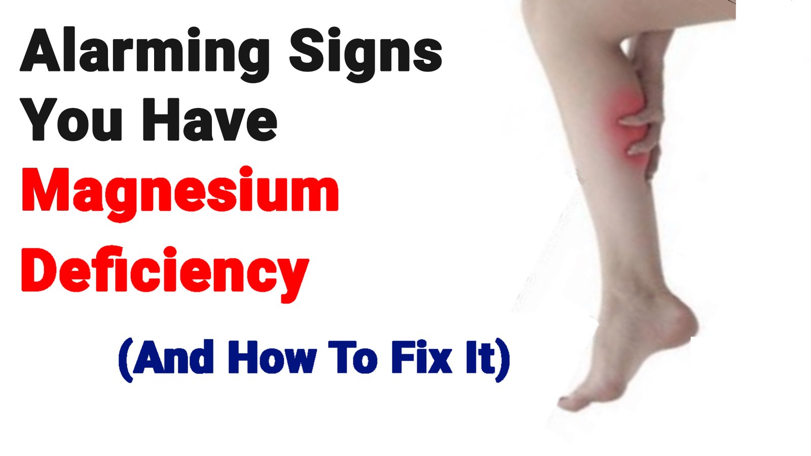 Science Backed Signs Of Magnesium Deficiency And What To Do About It 